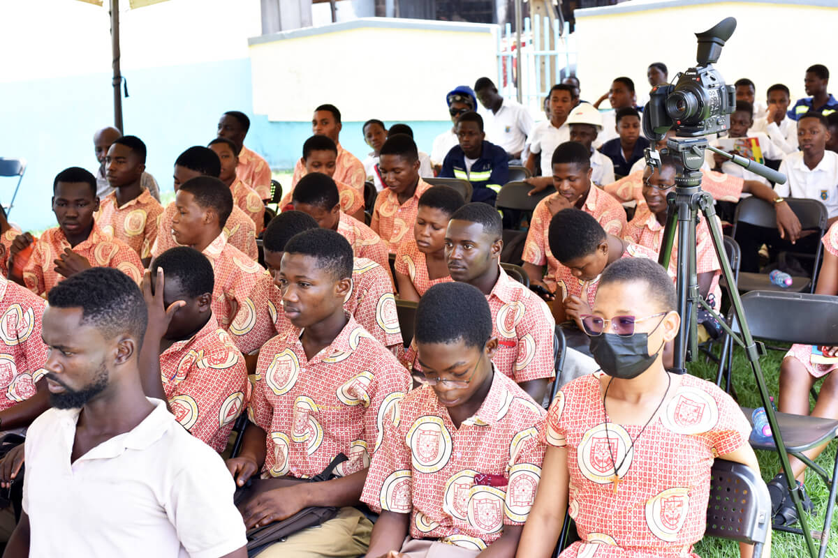 Students from Kumasi Technical Institutes